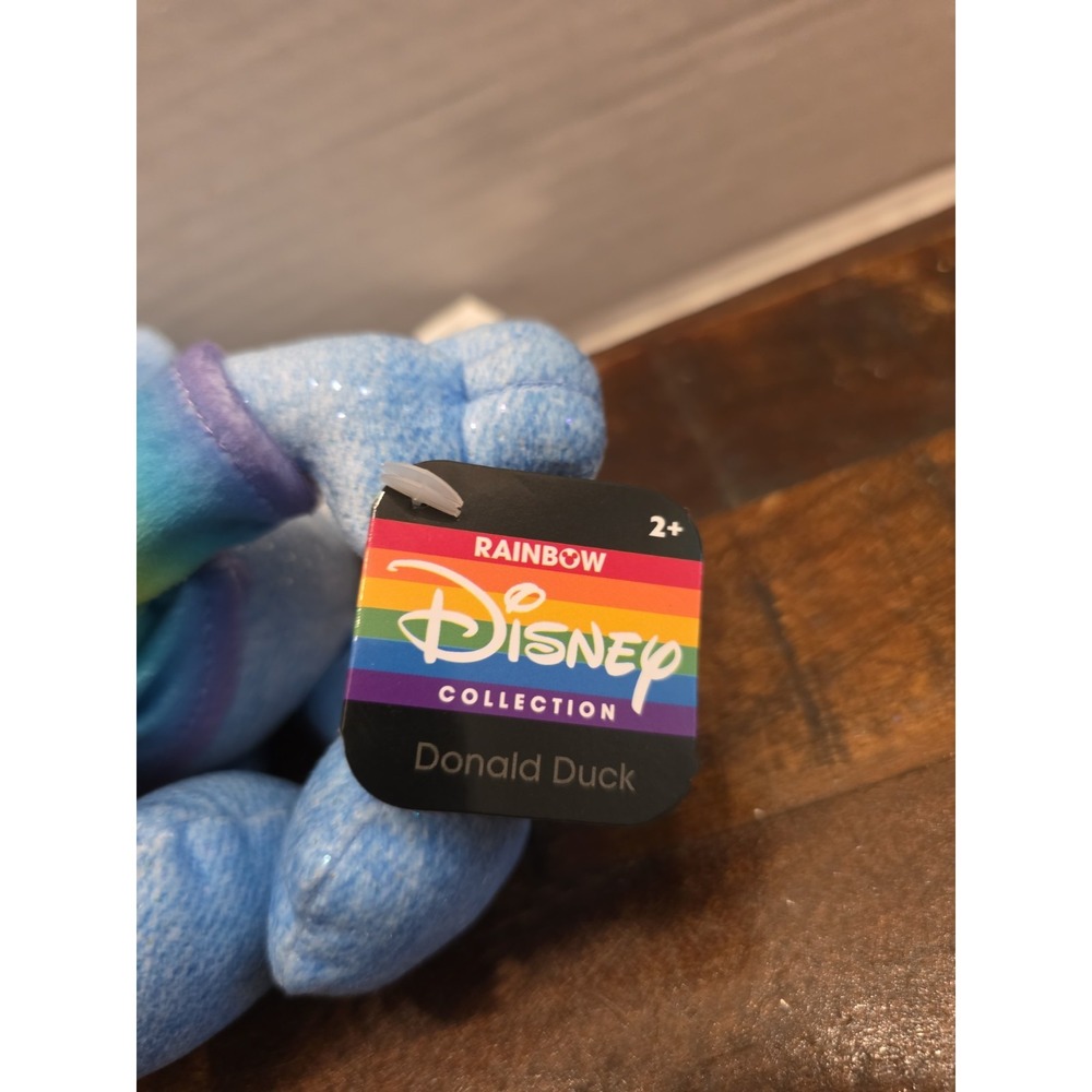 Disney Rainbow Collection Donald Duck NEW Pride Memorabilia Mickey - Picture 6 of 7